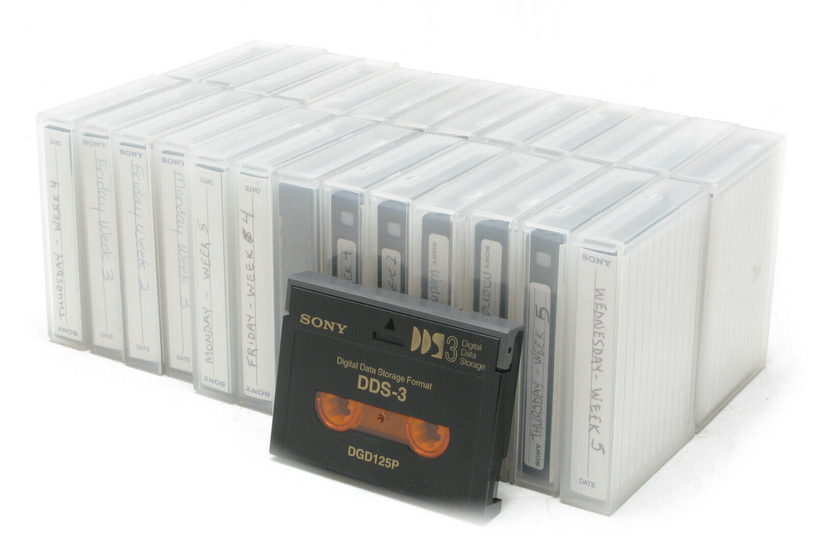 Sony DDS-3 4mm 12GB/24GB Data Cartridges, 26pcs