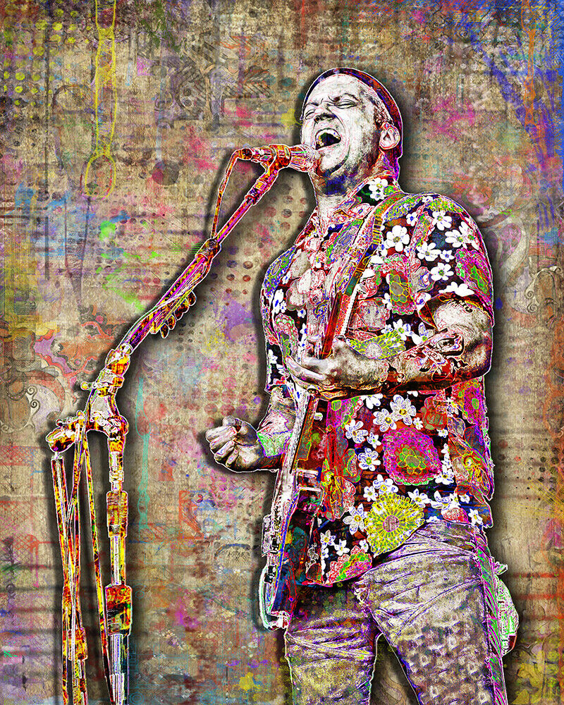 Isaac Brock Of Modest Mouse 20x30 Poster,  Modest Mouse Art Free Shipping Us