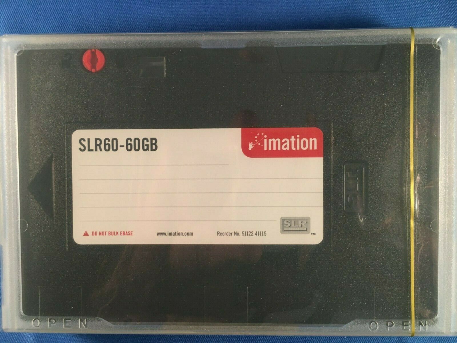 New Imation Slr60 30/60gb Data Tape Cartridge 41115 For Slr60, Slr100  Fast Ship