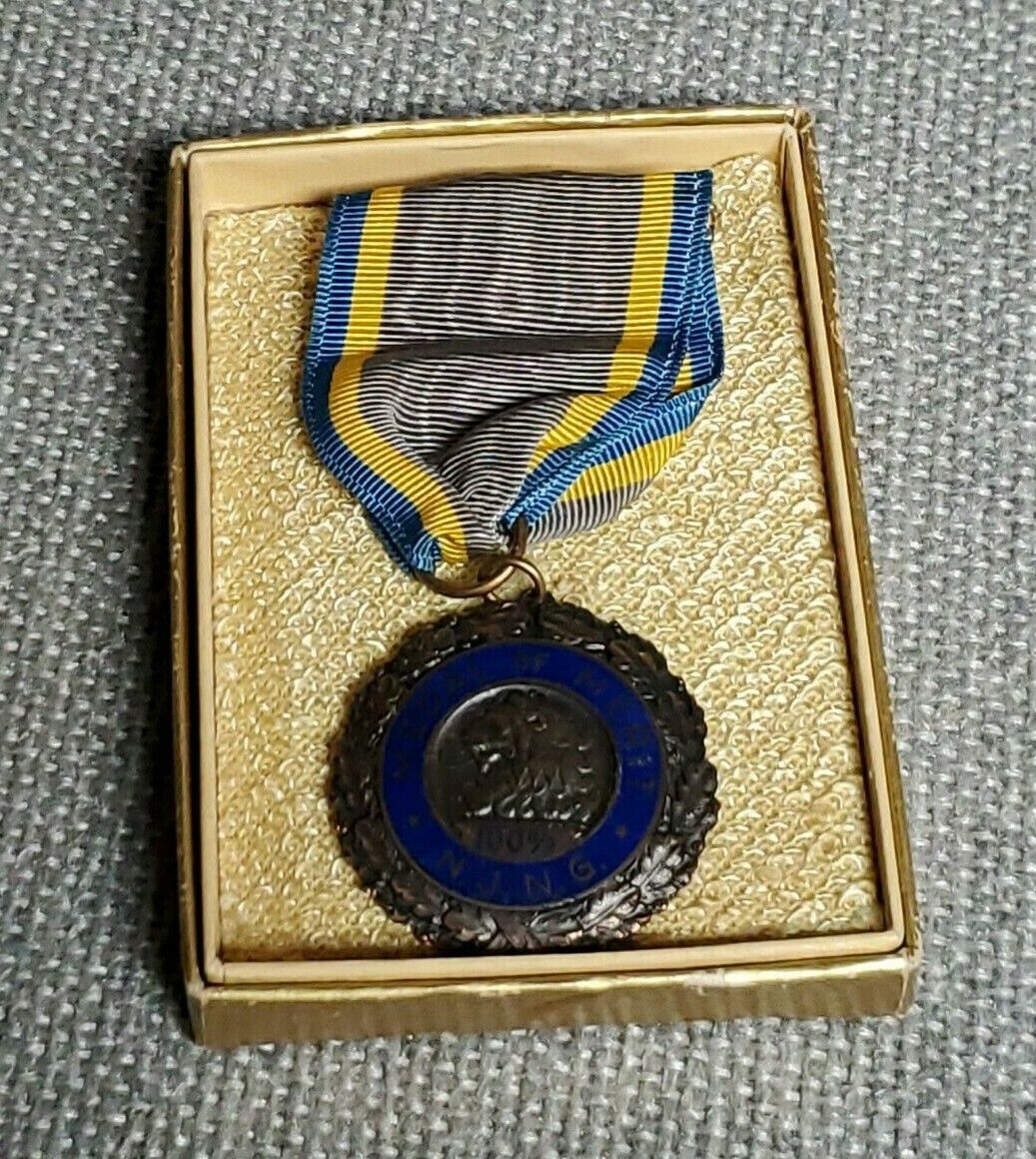 W W I Era New Jersey National Guard Medal Of Merit