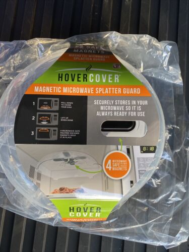 Hover Cover Hovercover 11" Magnetic Microwave Splatter Guard Hh011116 Clear
