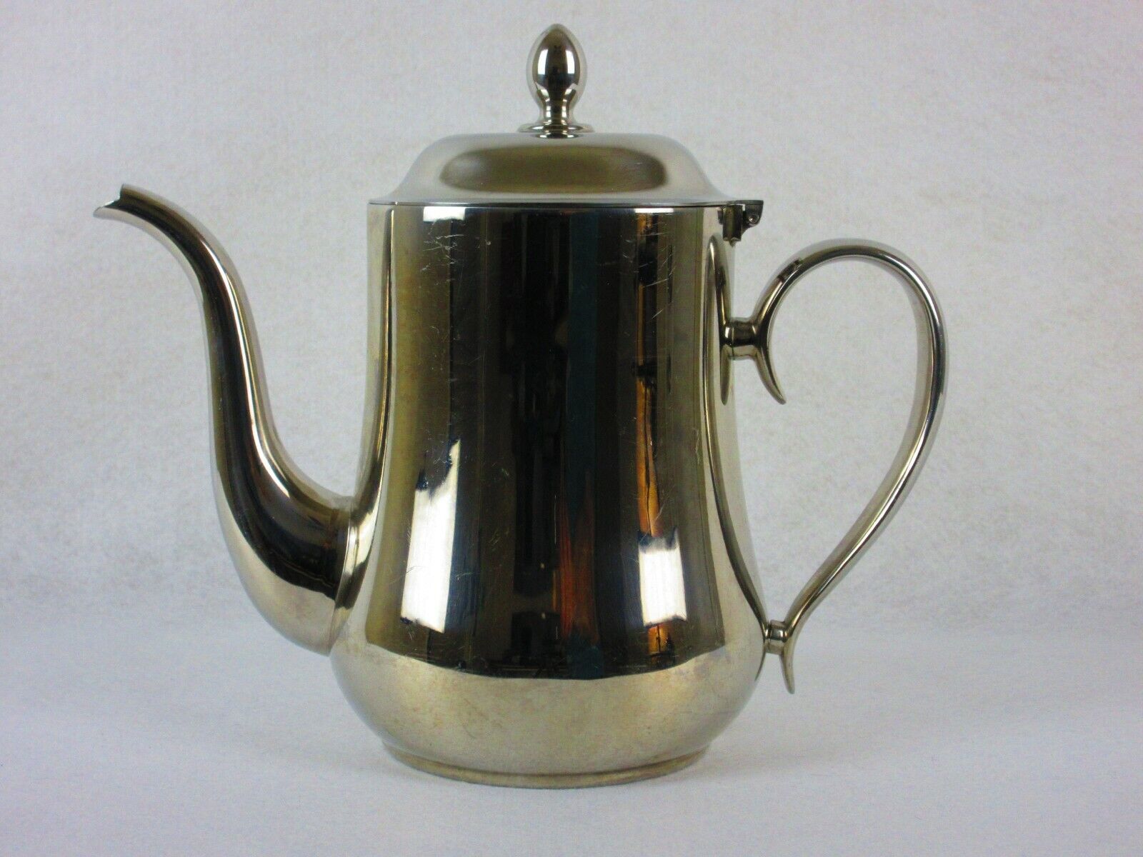 Sant Andrea Oneida Coffee Pot 18/10 Stainless Steel-italy