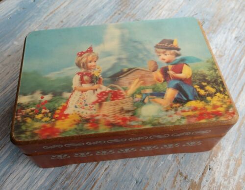 Musical Trinket Jewelry Box Only Vintage Tammy Doll Pepper 3d Photo Dolls Picnic