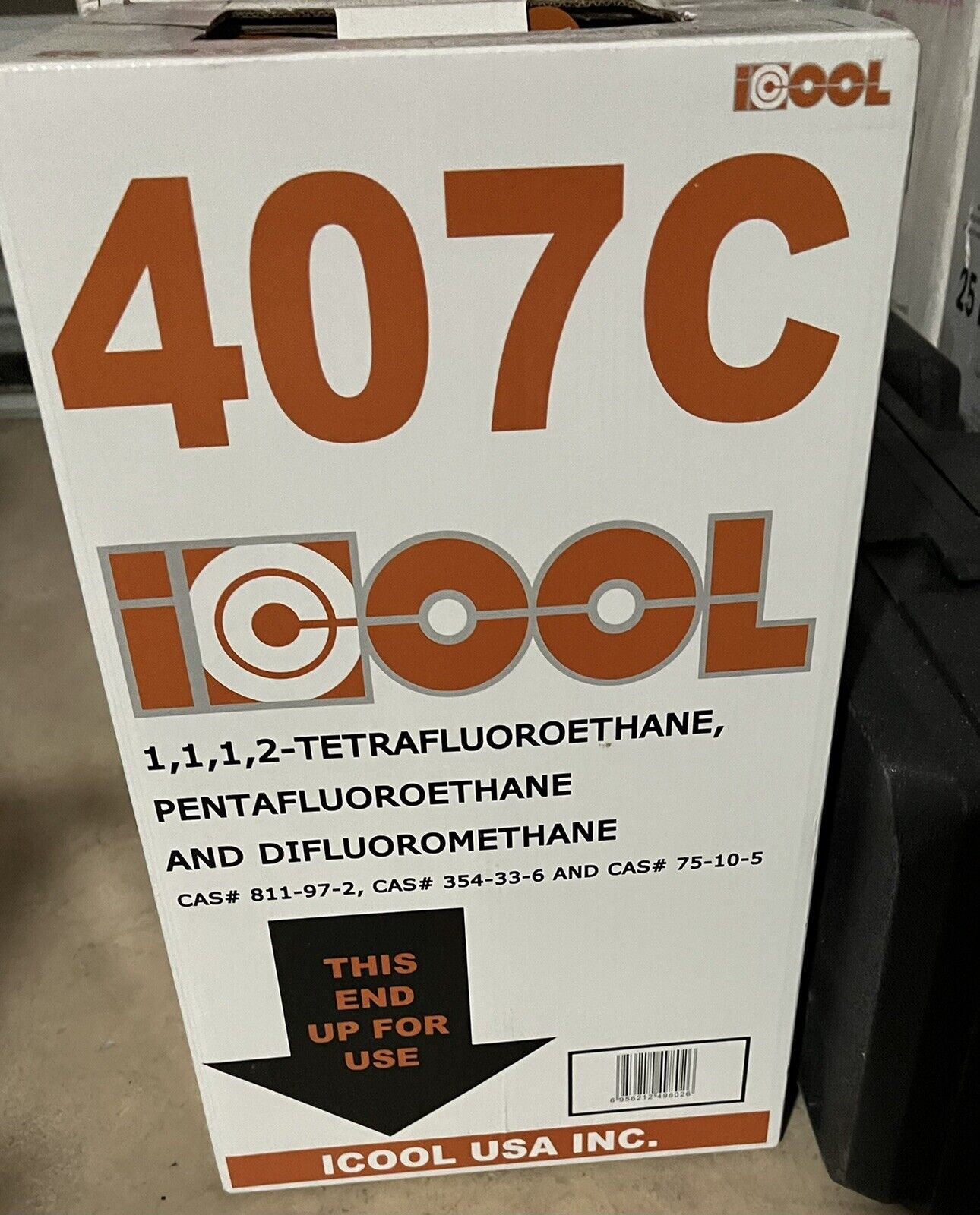 R407c,r407 Refrigerant 25lb *usa* With Oil R22 Replacement R 22,same Day Ship.