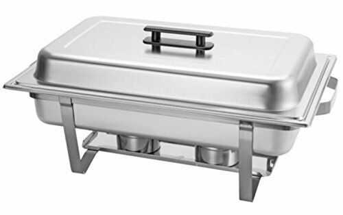 Large Chafing Dish 9-Liter 9.5 Quart Stainless Steel Buffet Catering Restaurant