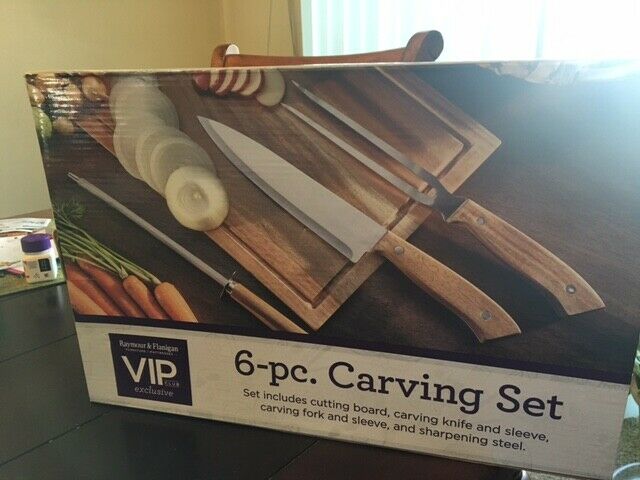 Raymour And Flannigan  6 Piece Carving Set Nib