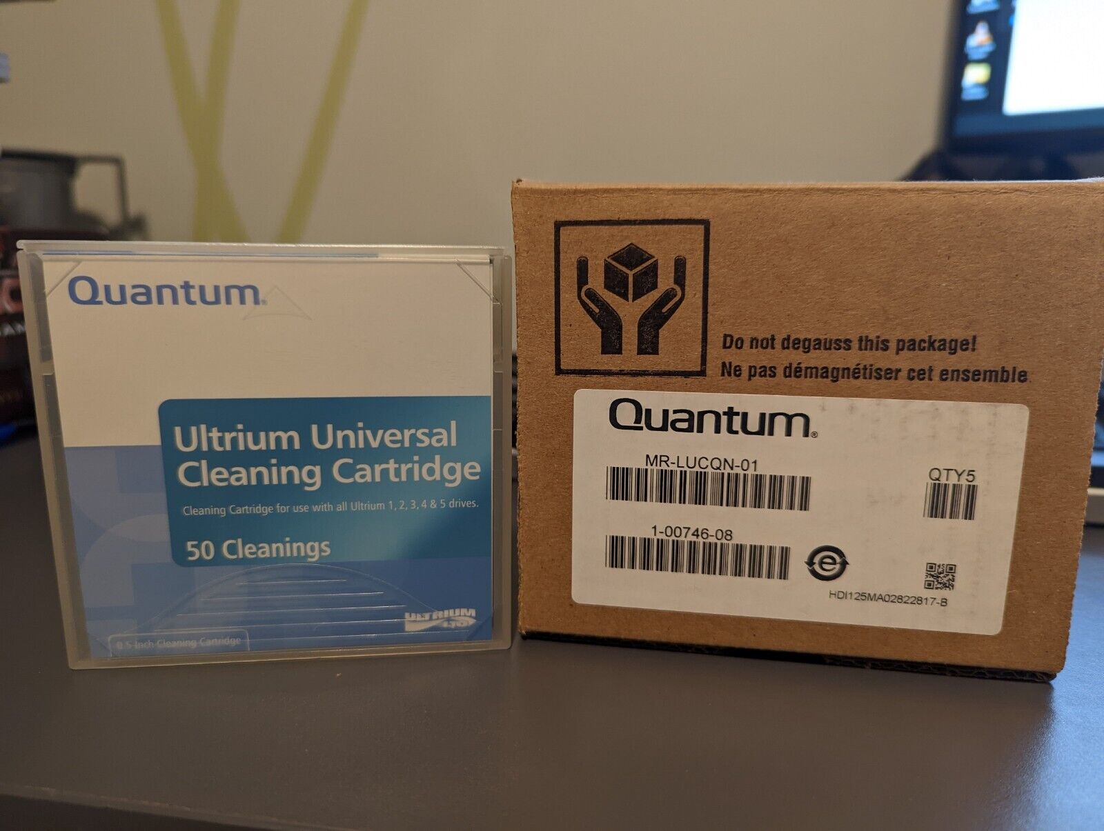 Pack of 5 Quantum Ultrium Universal Cleaning Cartridges (MR-LUCQN-01), 0.5 inch