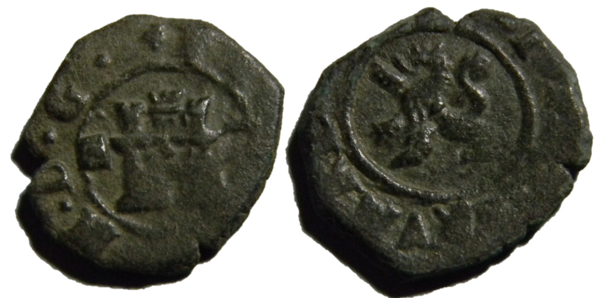 Nd (1598-1621) Spain 4 Maravedis - Felipe Iii Hammered Coin  (01199)