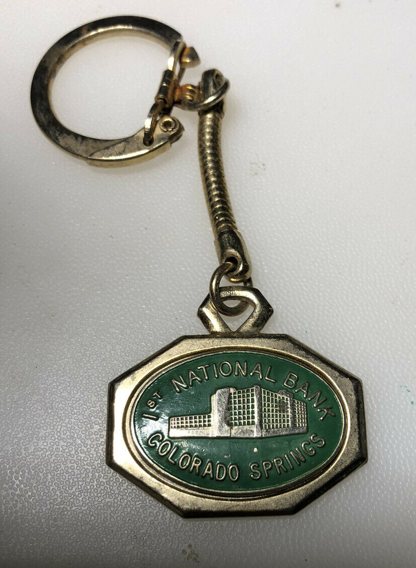 Colorado Springs 1st First National Bank Financial Advertising Keychain Banking