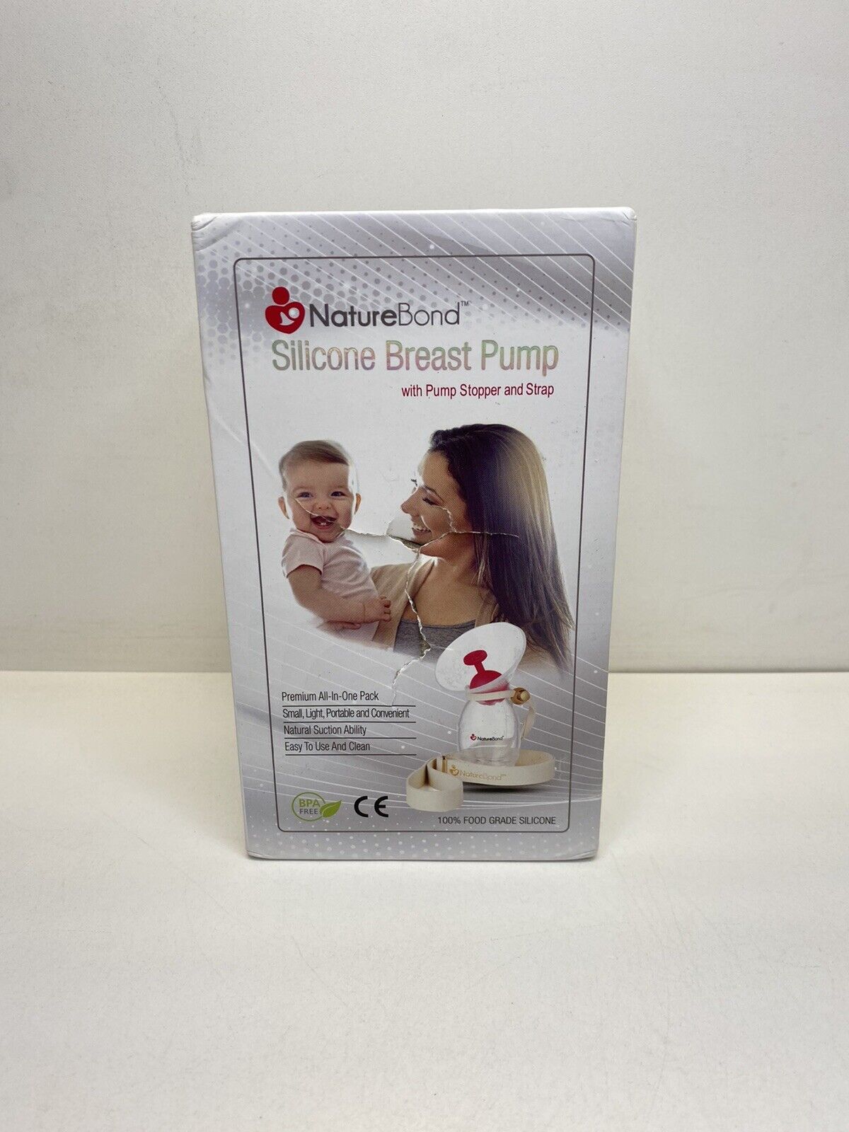 Naturebond Silicone Breastfeeding Manual Breast Pump Milk Saver Suction.